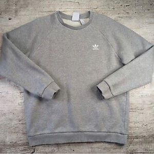 Gray Adidas crewneck
